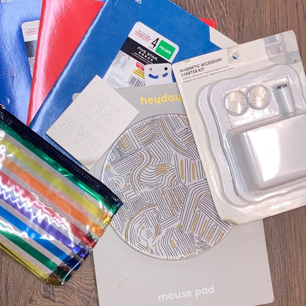 New Lot of School Supplies
